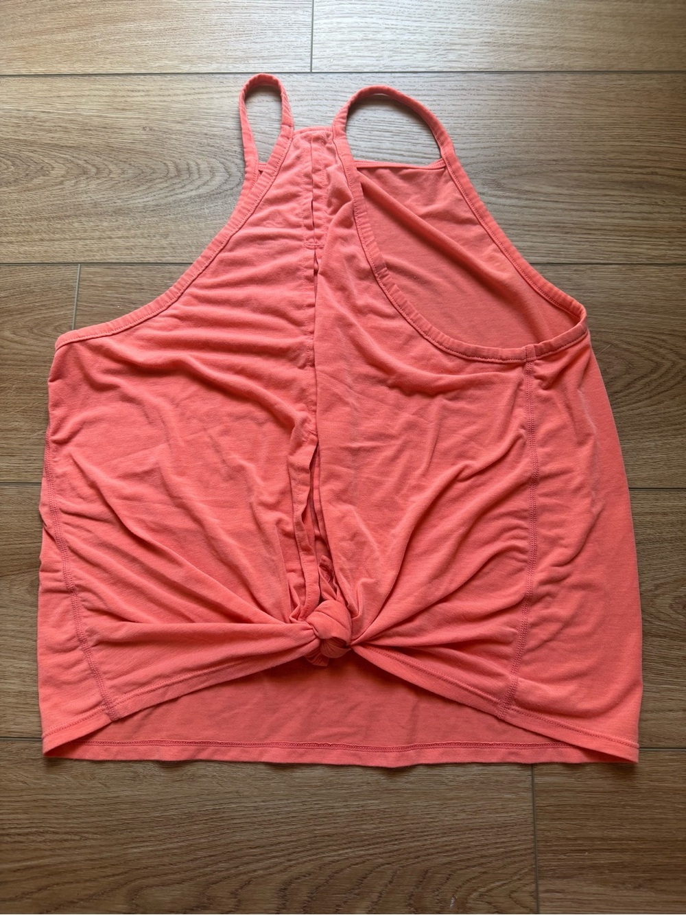 Prana Coral Knot-Back Tank Top